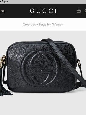 Gucci Soho Small Leather Disco Bag